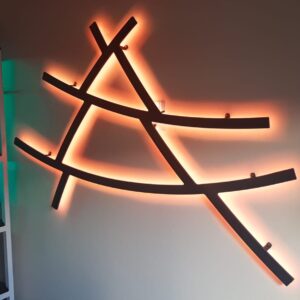 Aplique Zen Retroiluminado