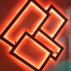 Aplique Cuad Retroiluminado