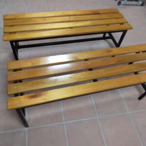 Bancas tipo vestuario